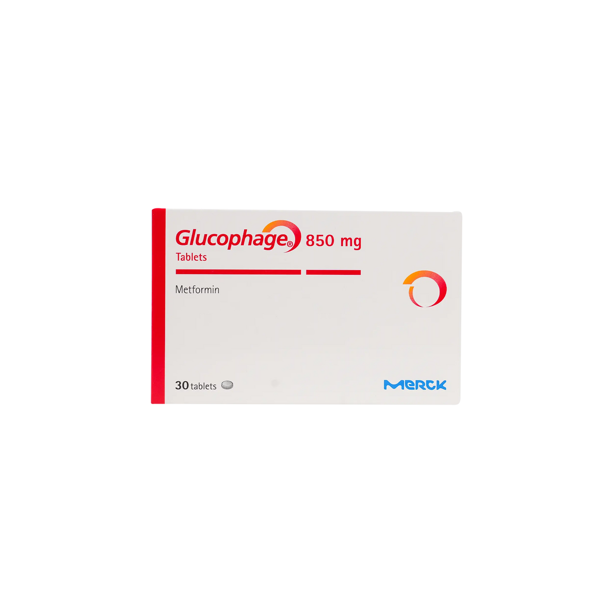12652-Glucophage 850Mg 30 Tablets
