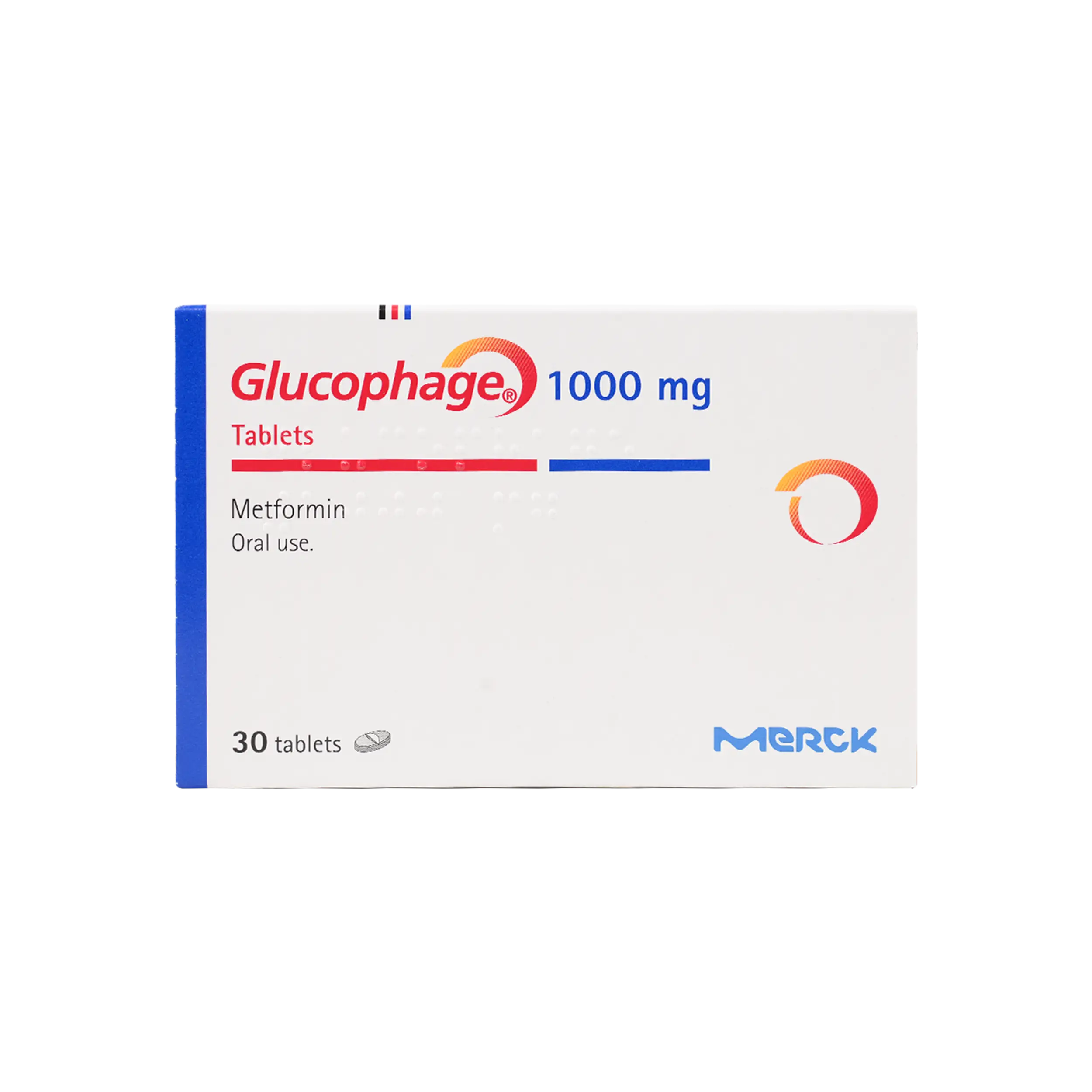 Glucophage 1000Mg 30 Tablets