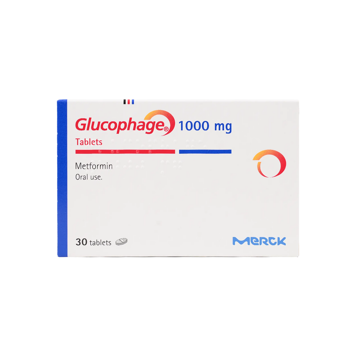 12655-Glucophage 1000Mg 30 Tablets