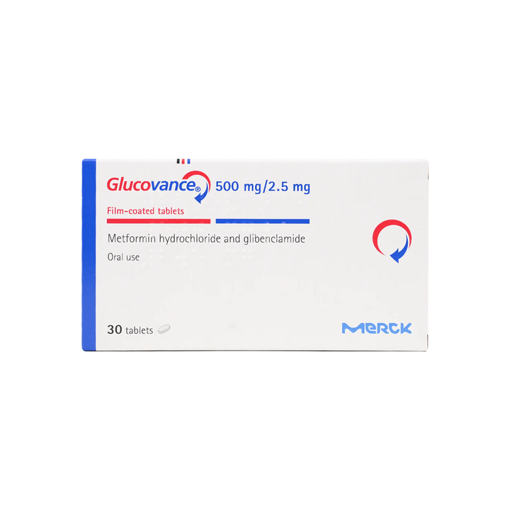 12667-Glucovance 500Mg/2.5Mg 30 Tablets