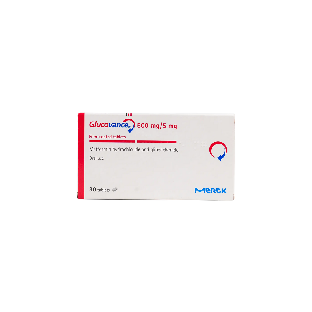Glucovance 500Mg/5Mg 30 Tablets
