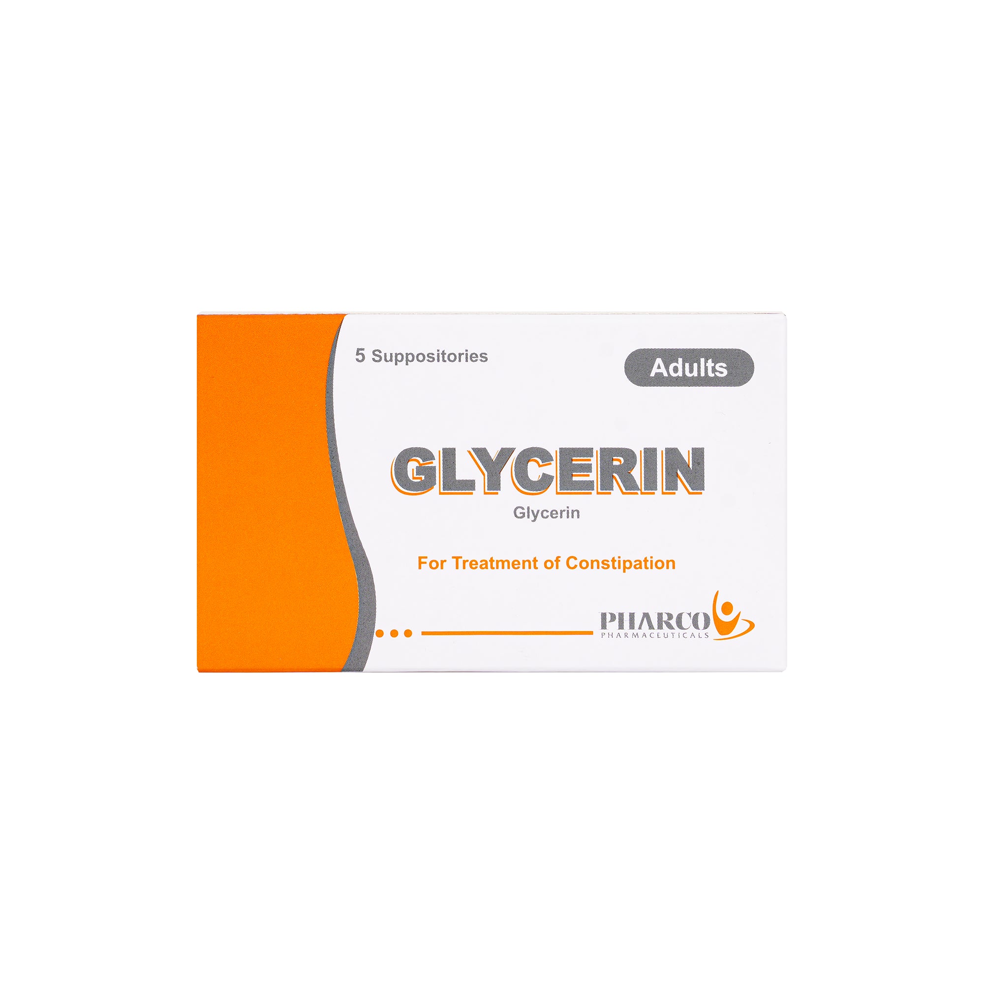 12680-Glycerin Adult 5 Supp. (Pharco) 