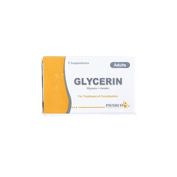 GLYCERIN ADULT 5 SUPP. (PHARCO)