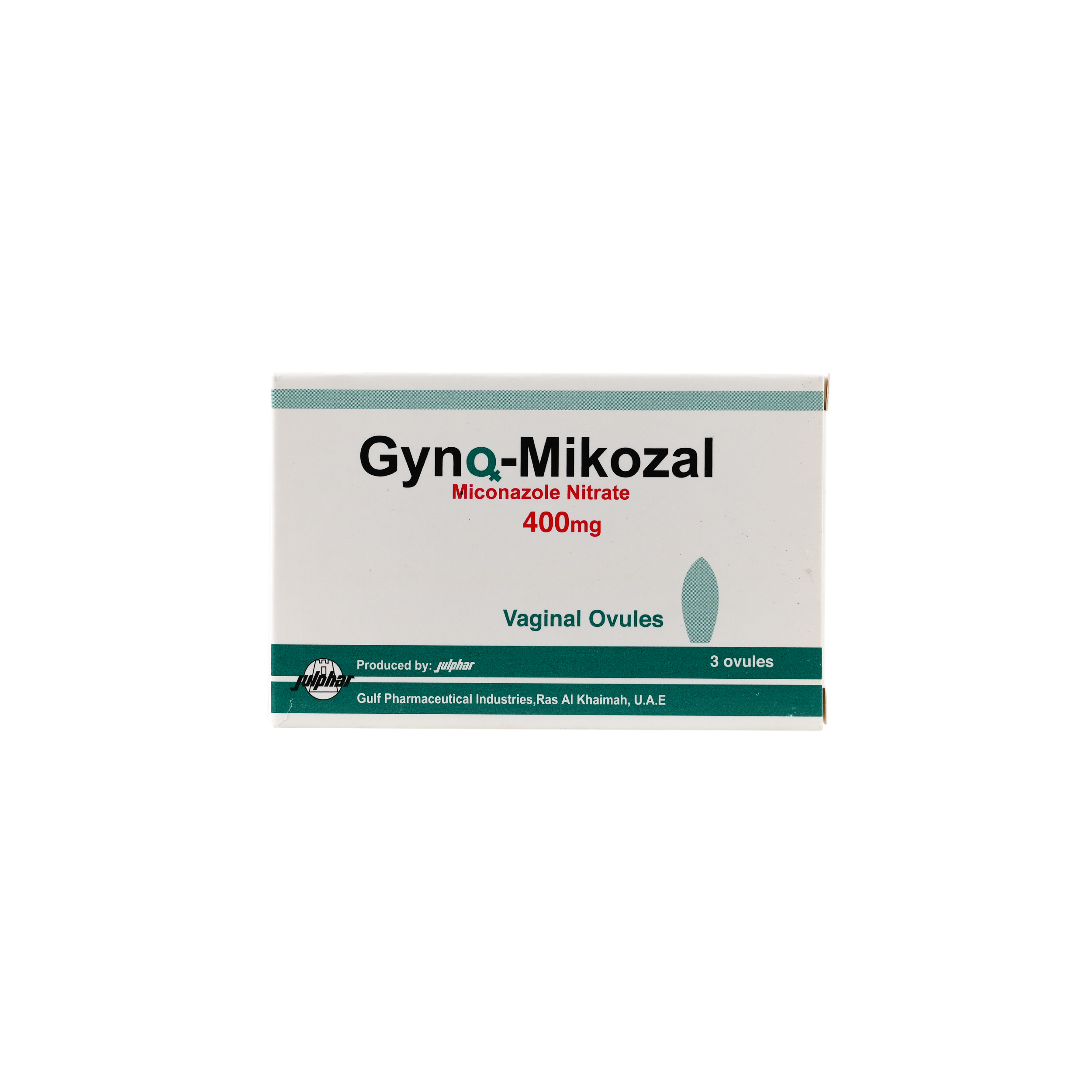 GYNO-MIKOZAL 400MG 3 OVULES