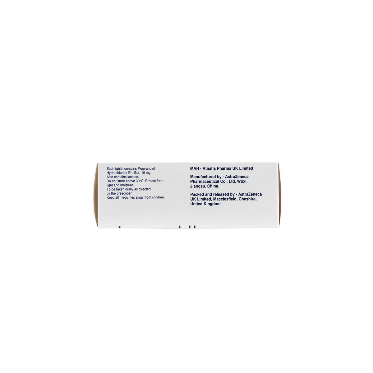 12892-Inderal 10Mg 50 Tab +1