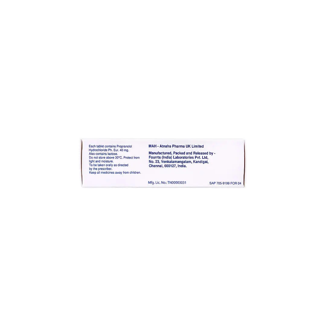 Inderal 40Mg 50 Tab