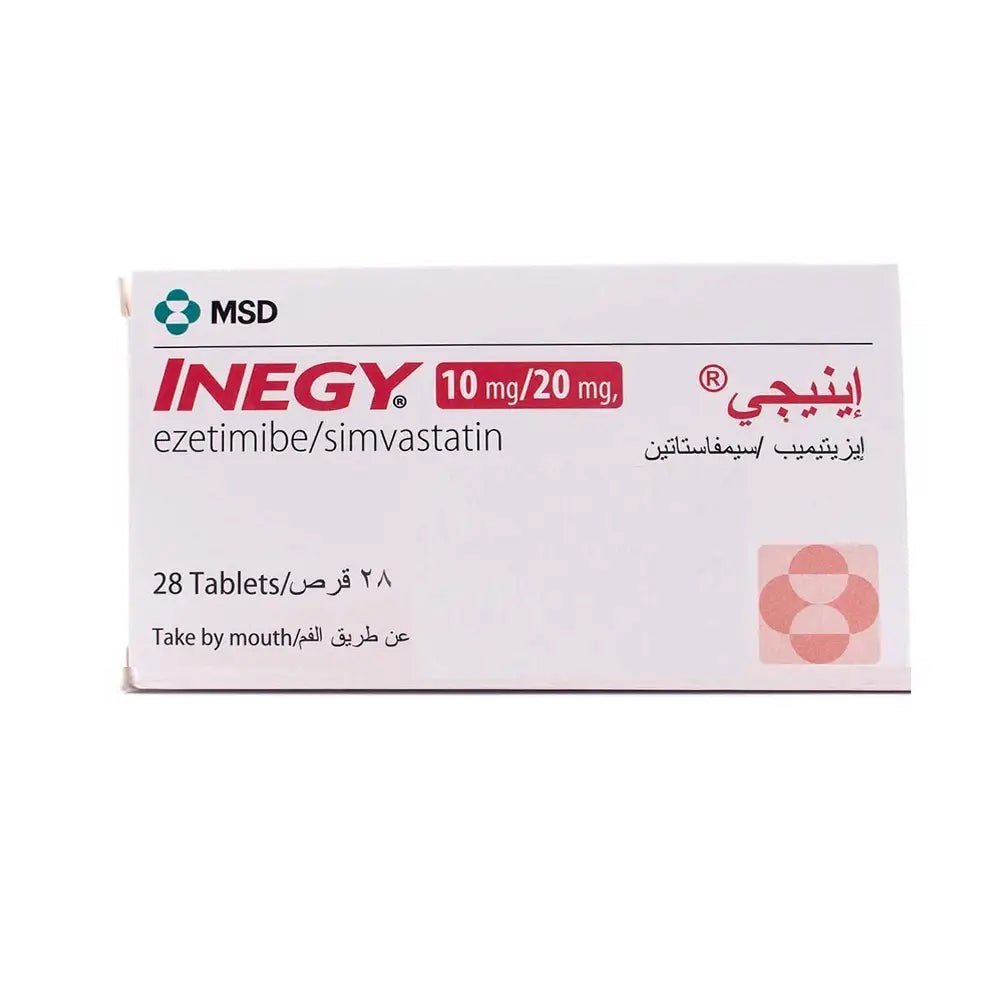 INEGY 10MG/20MG 28 TAB