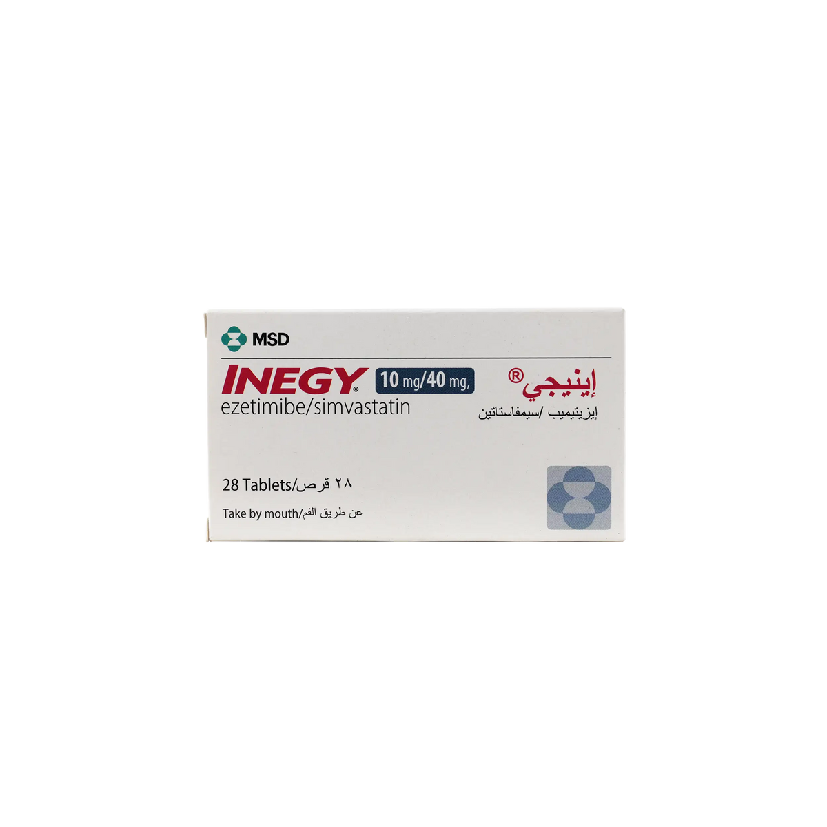 12901-INEGY 10Mg/40Mg 28 Tab