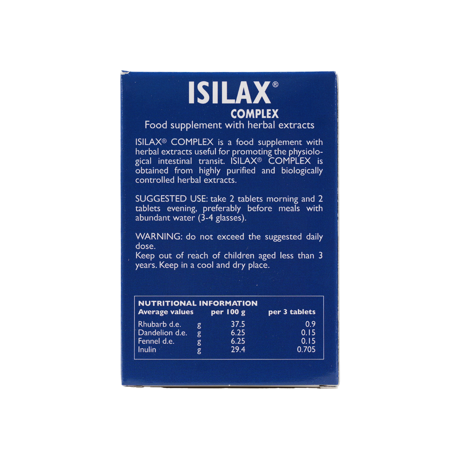 ISILAX COMPLEX 45 TAB