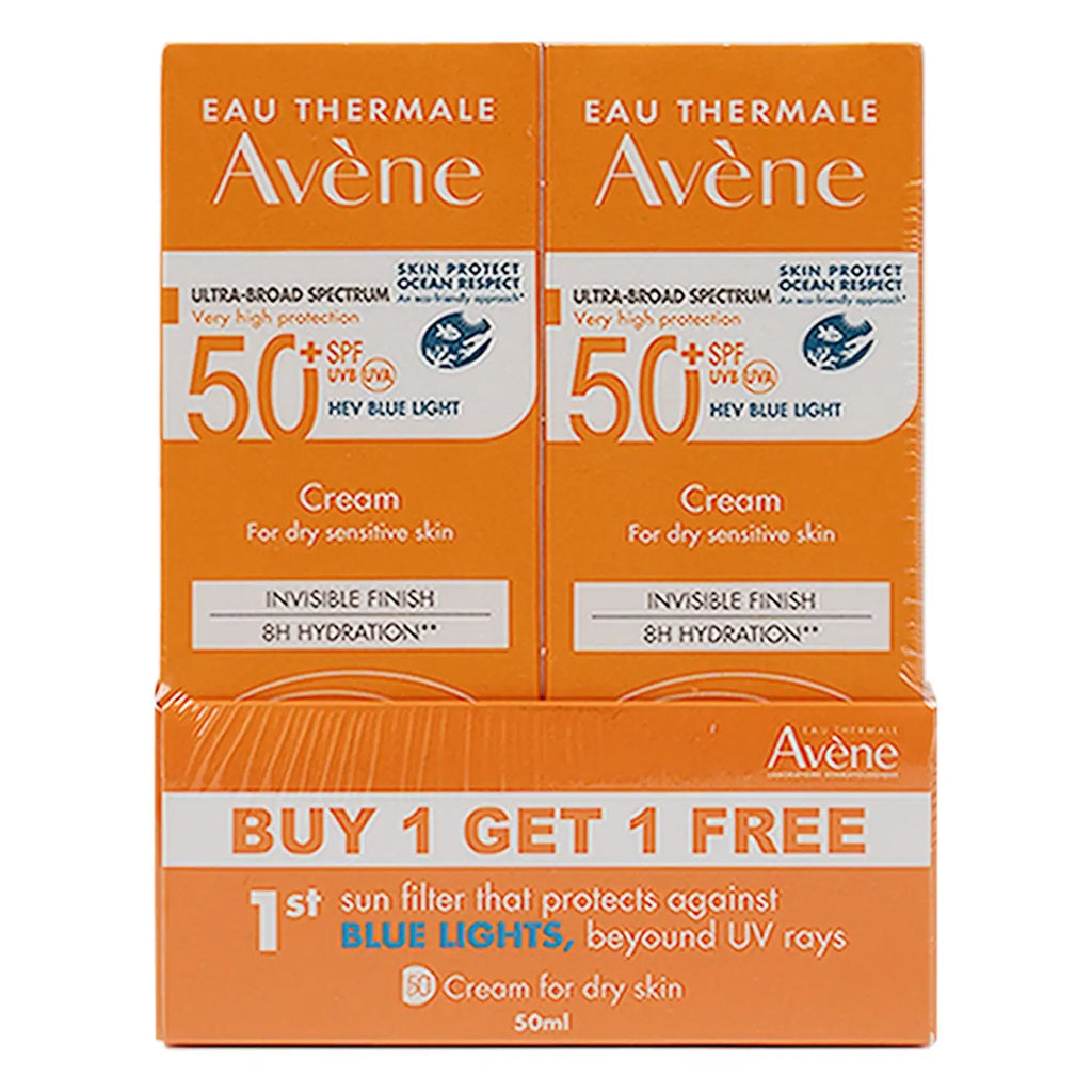 Avene SPF50 + Cream 50Ml (1 + 1)-Offer