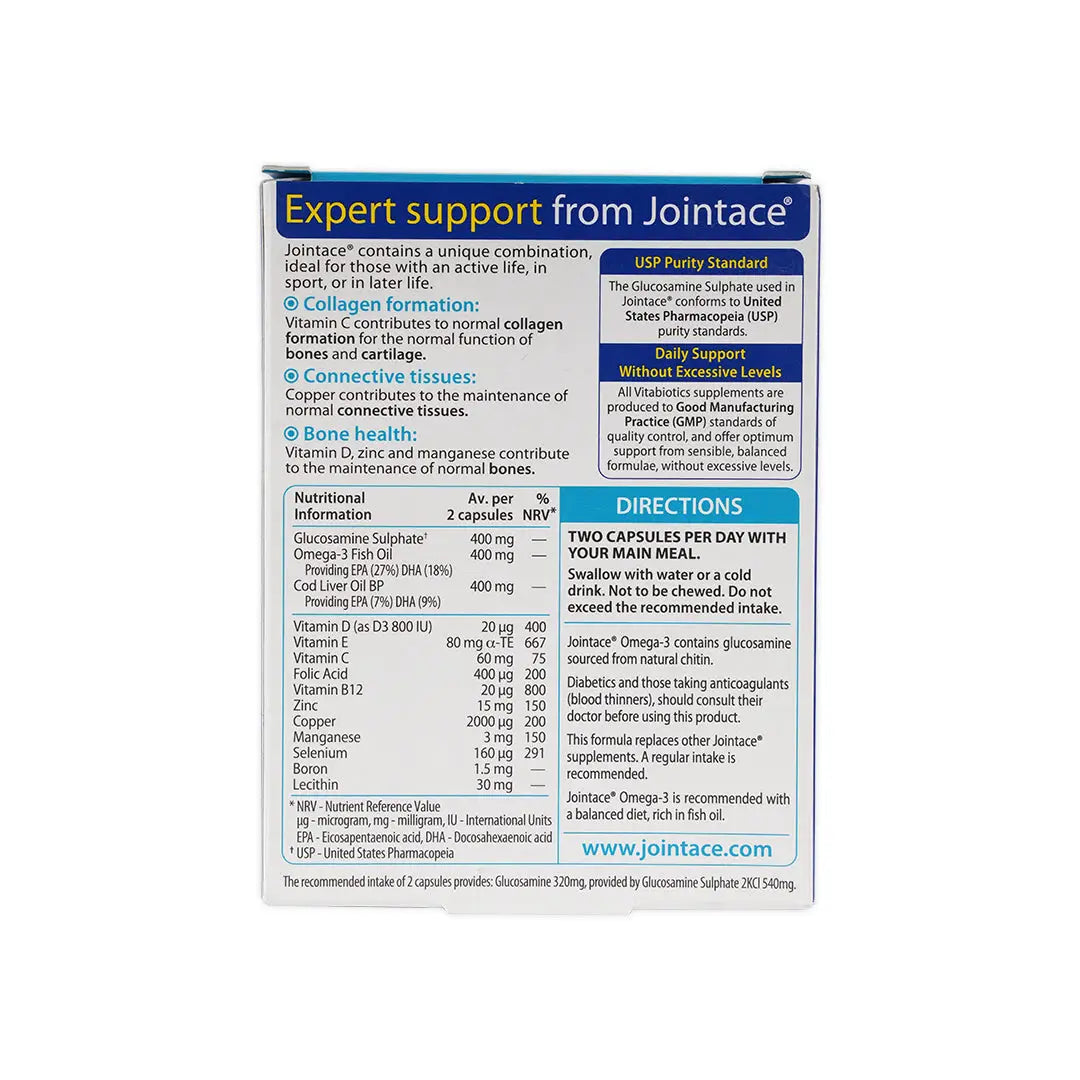 13023-Vitabiotics Jointace 30 Caps +3