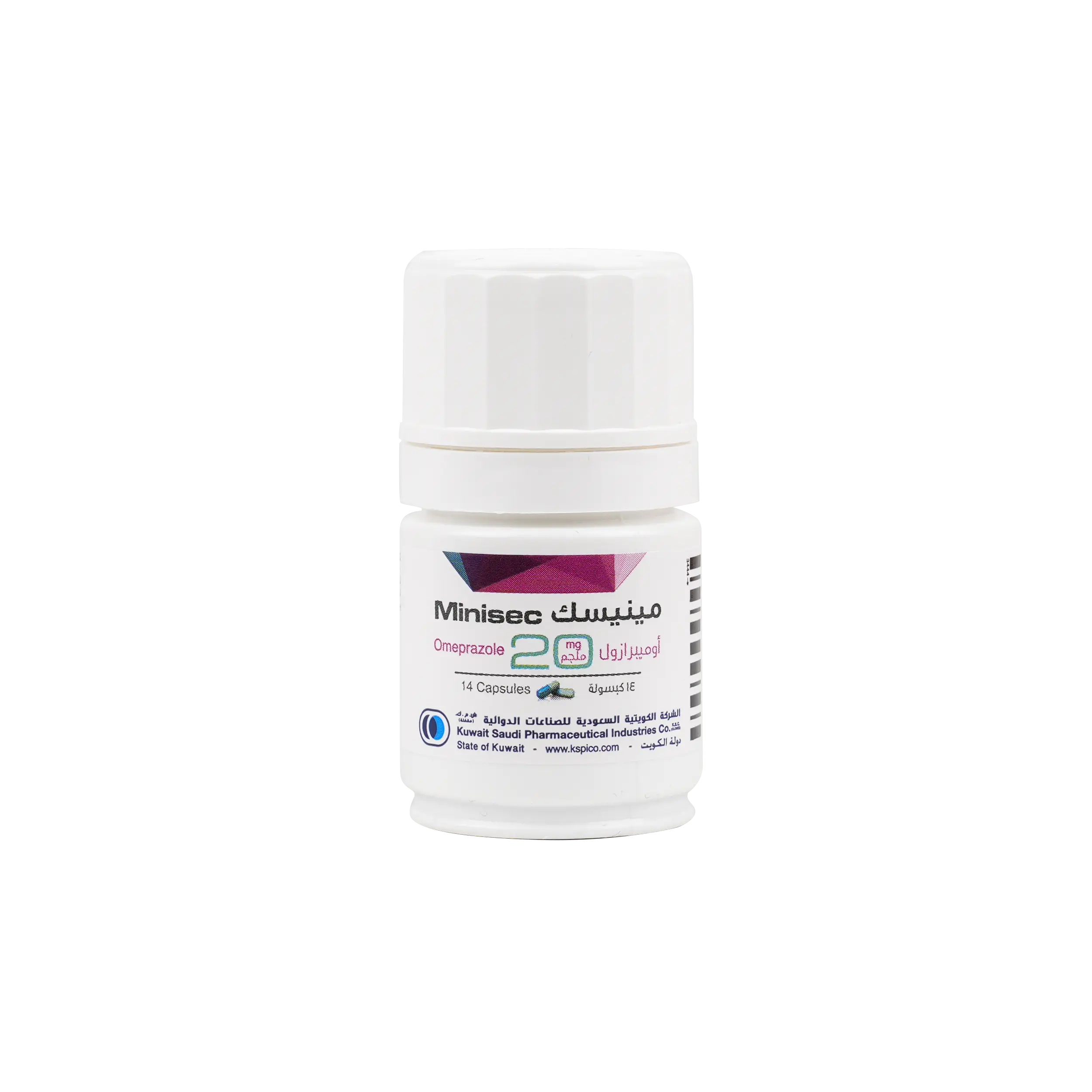 Minisec 20Mg 14 Cap