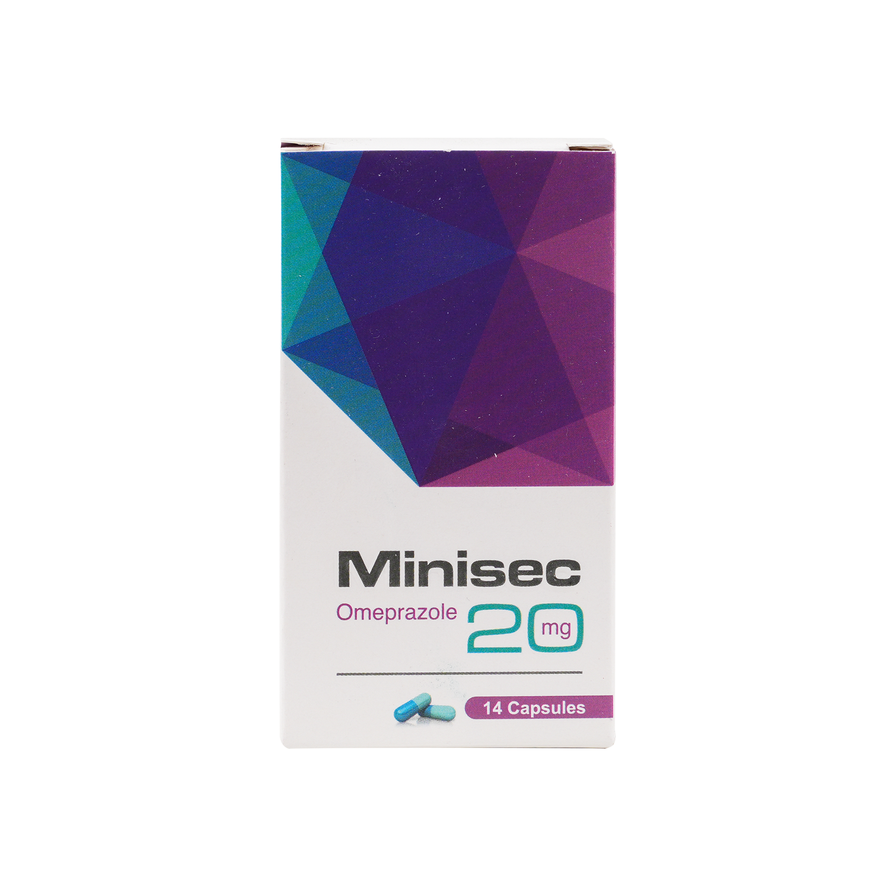 MINISEC 20MG 14 CAP