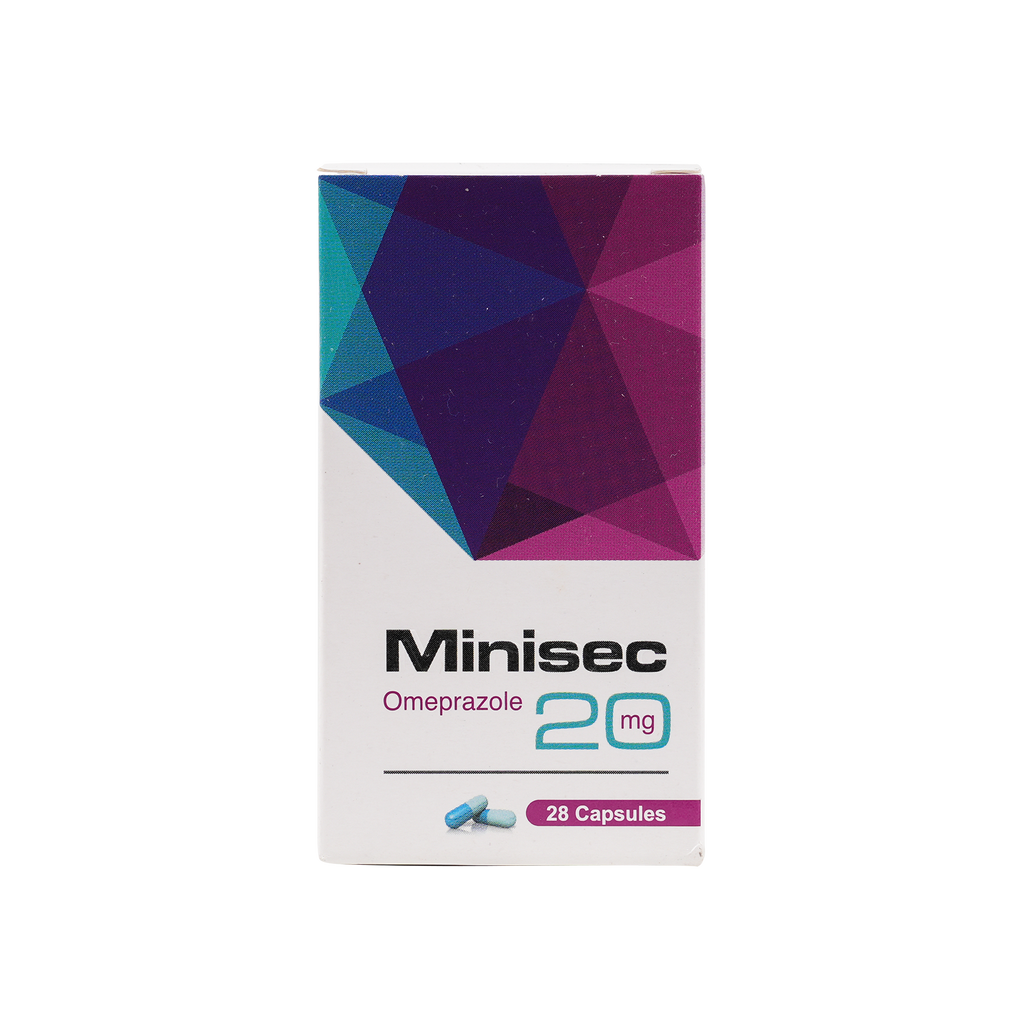 MINISEC 20MG 28 CAP