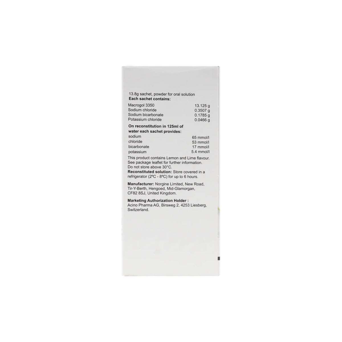 13117-Movicol Powder Soln 20Sch +1