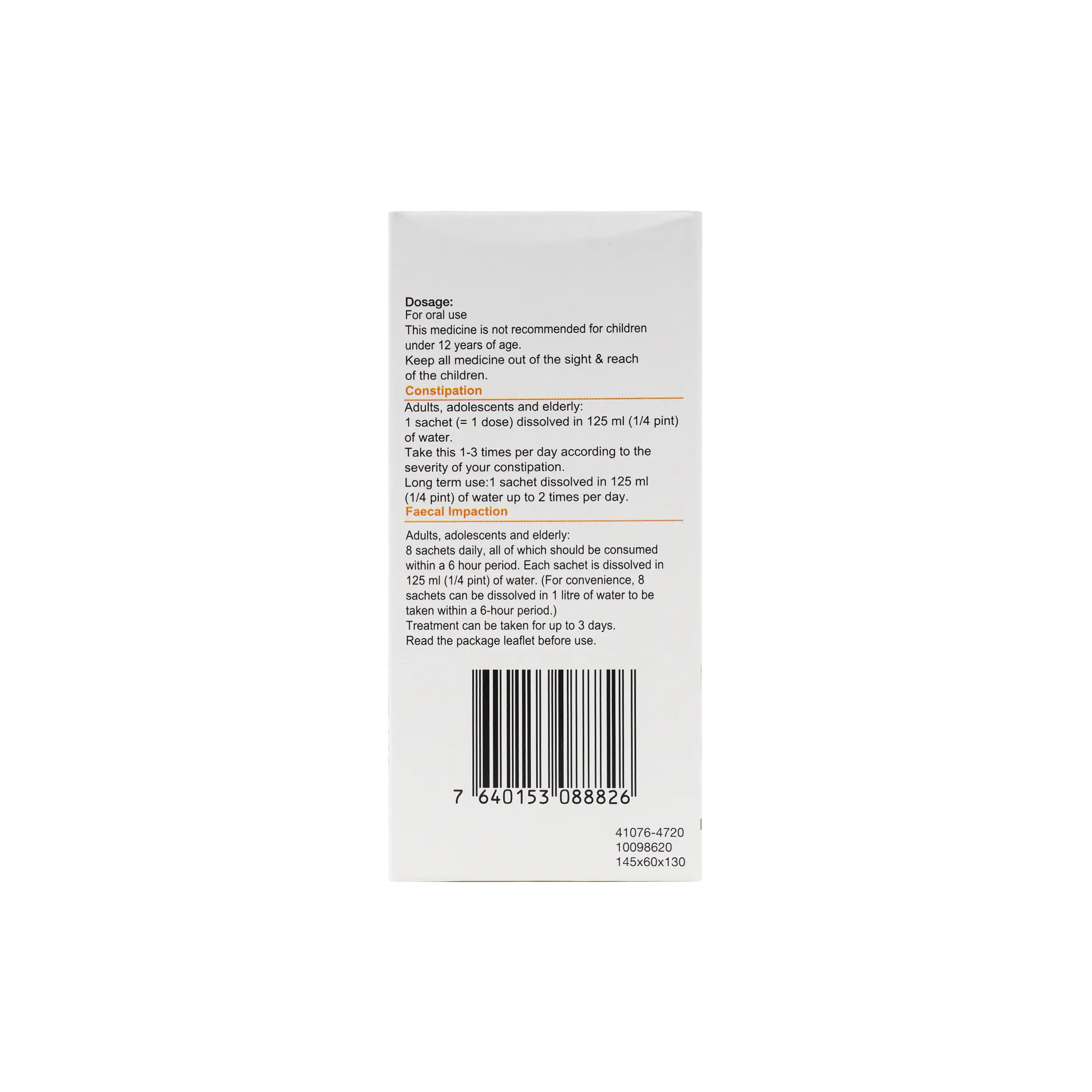 Movicol Powder Soln 20Sch