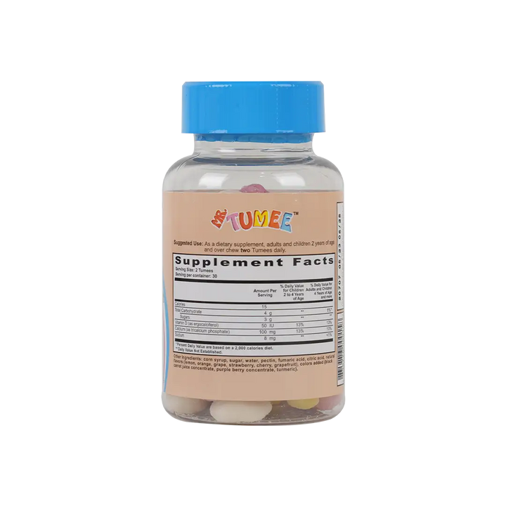 13126-Mr Tumee Calcium Vit-D 60 Gummies +1