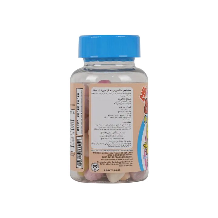13126-Mr Tumee Calcium Vit-D 60 Gummies +2