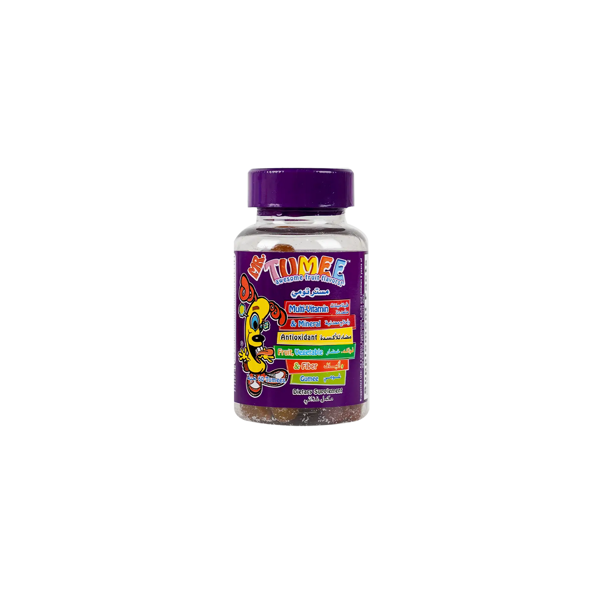 13131-Mr Tumee Vegetable Multi Vit & Mineral 60 Gummies