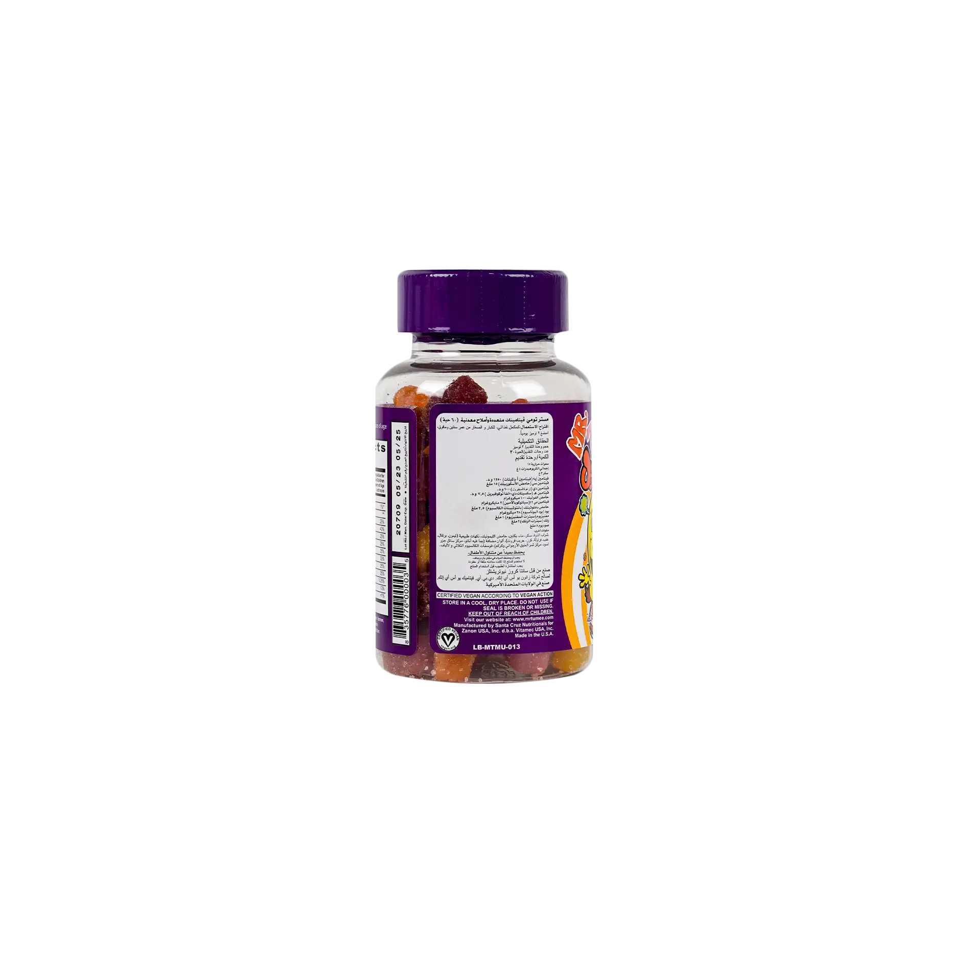 Mr Tumee Multi-Vit & Mineral 60 Gummies