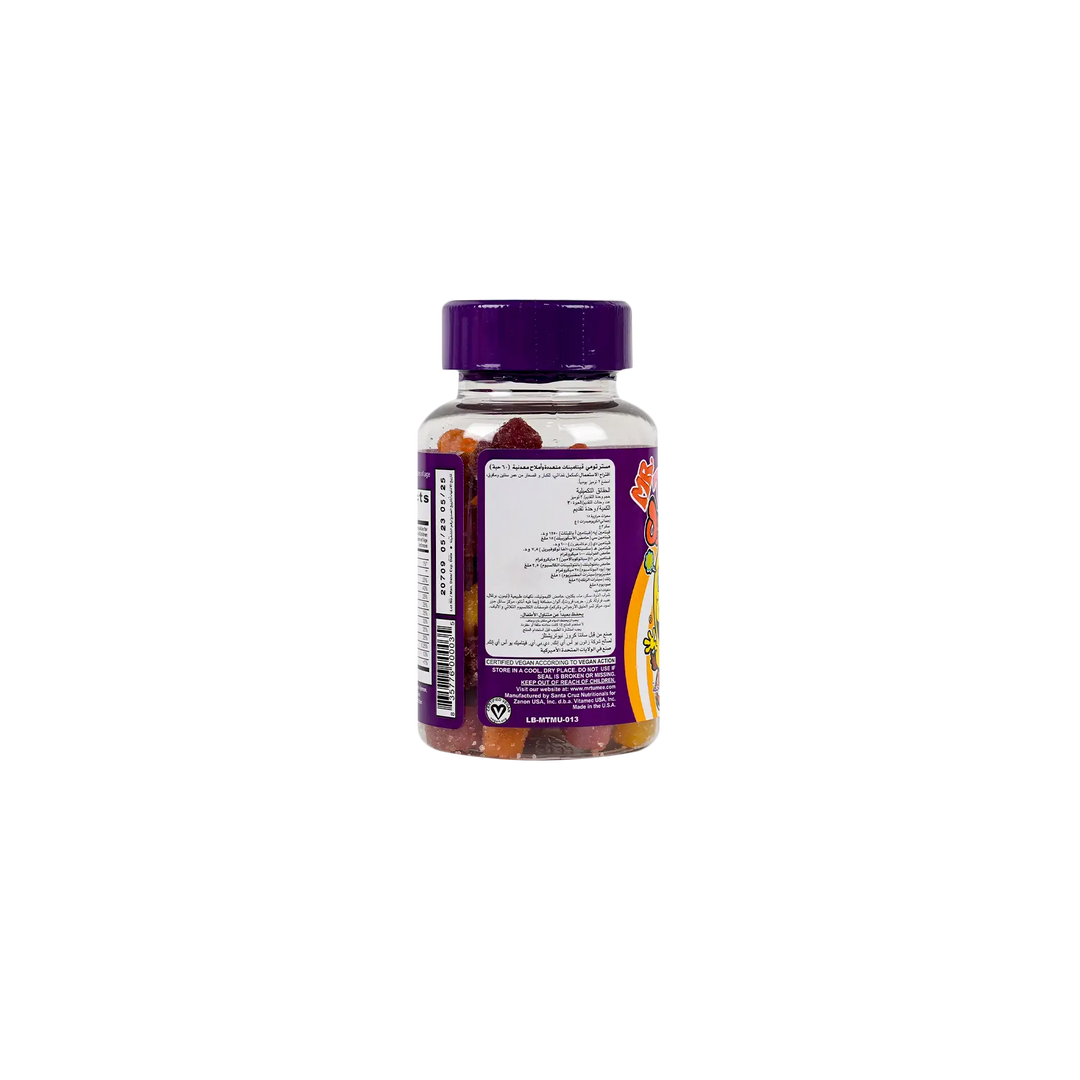 13132-Mr Tumee Multi-Vit &amp; Mineral 60 Gummies +2