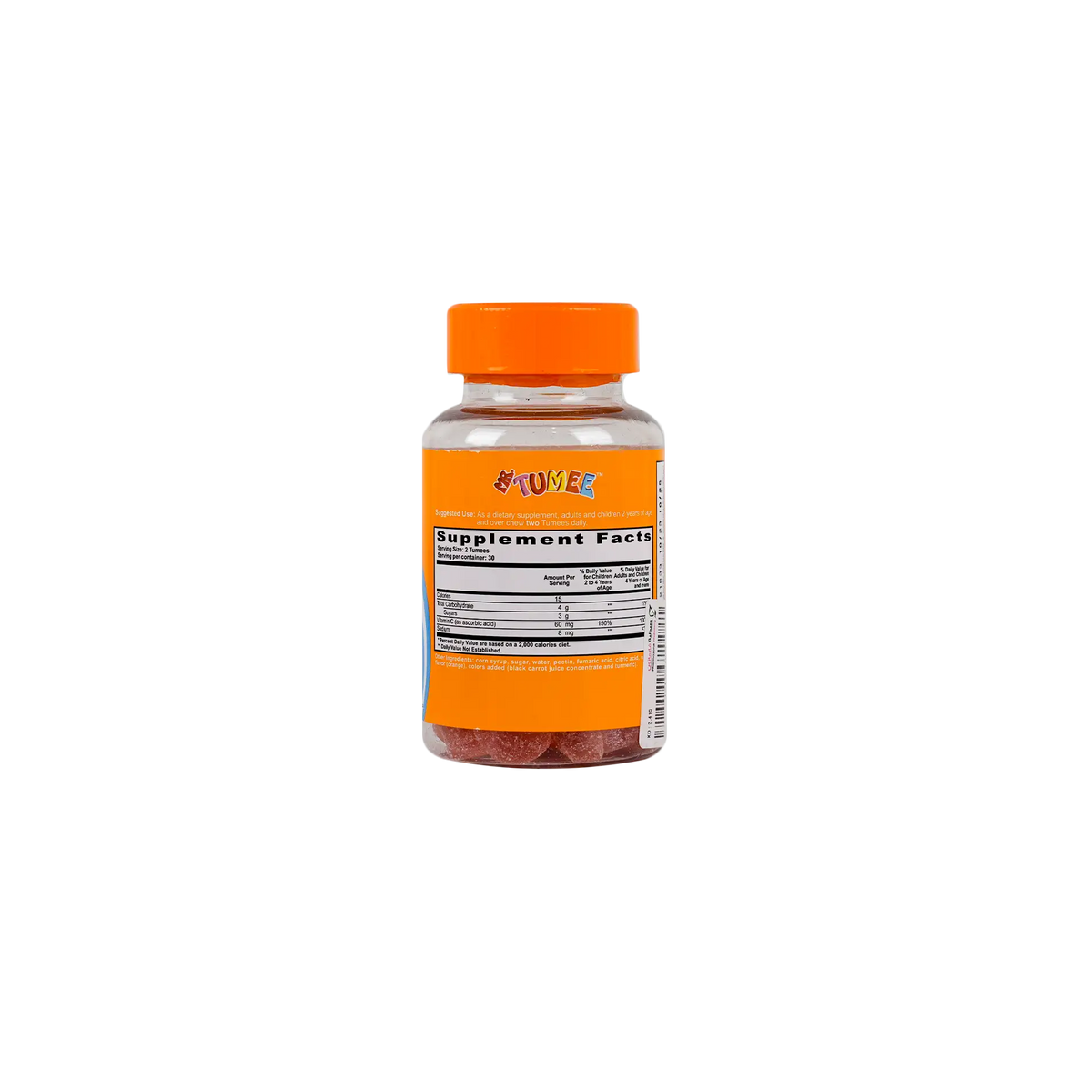 13135-Mr Tumee Worms Vit-C 60 Gummies +1