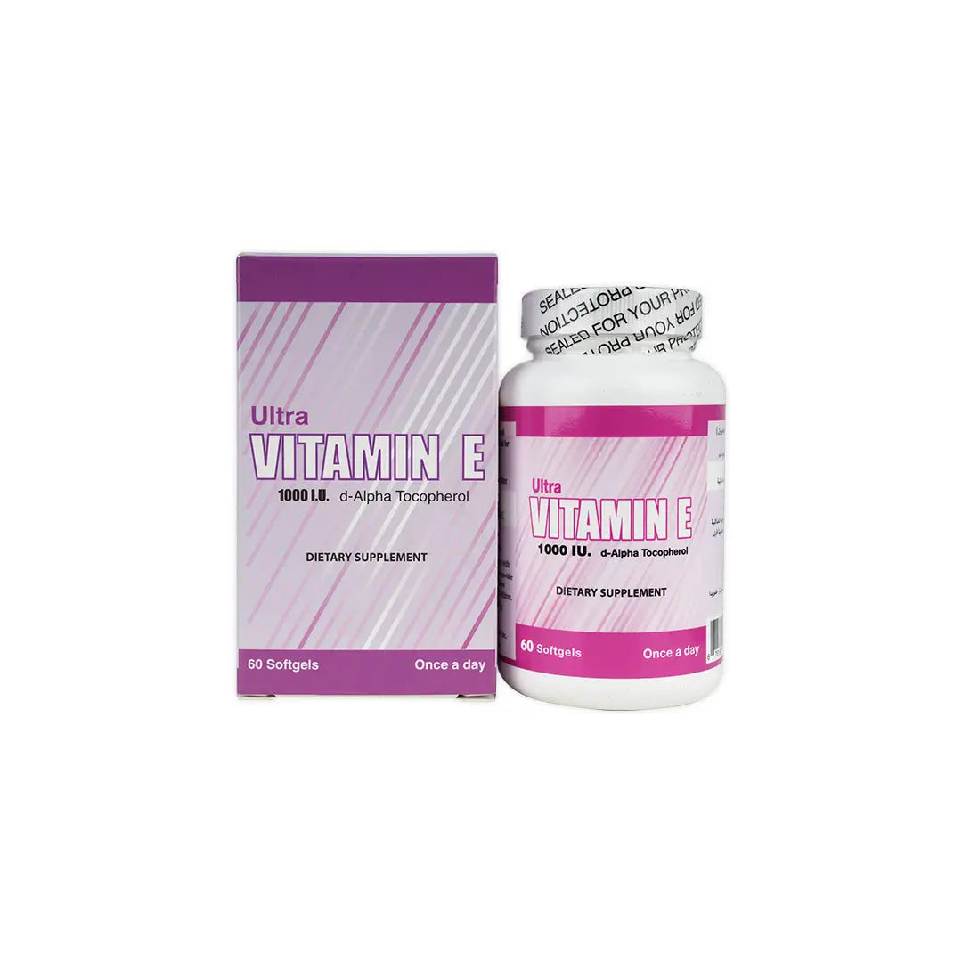 ULTRA VIT E 1000 IU 60 CAP*