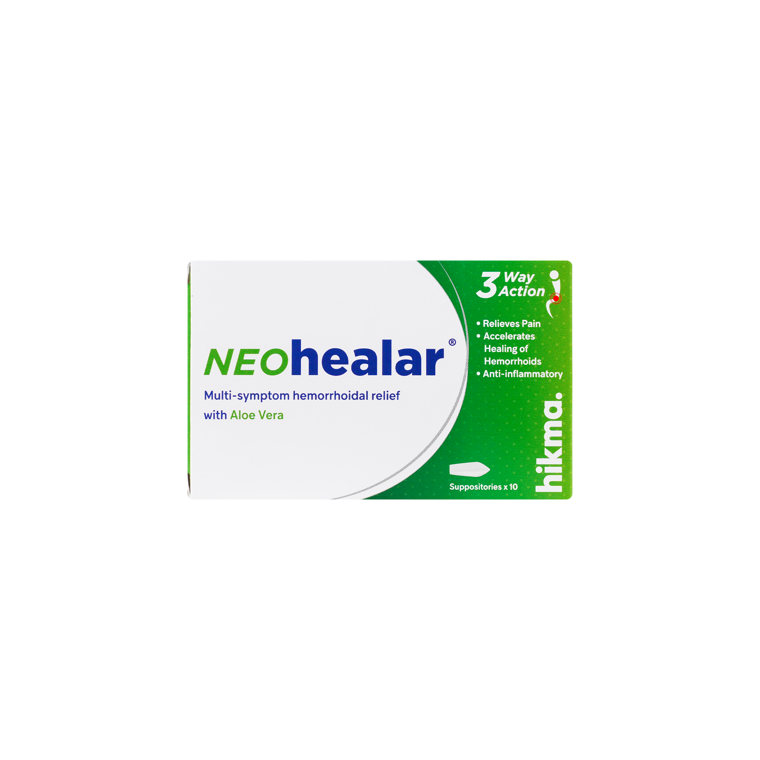 NEO HEALAR 10 SUPPOSITORIES