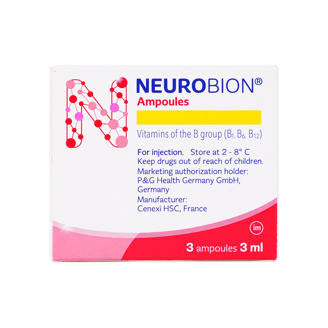 Buy NEUROBION AMPOULES 3ML 3AMP Online