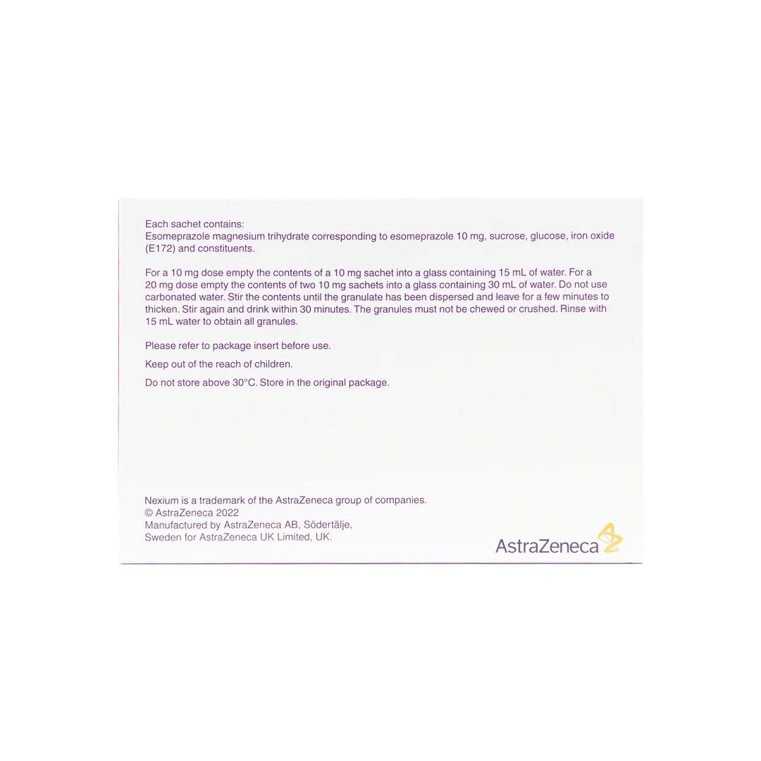 13334-Nexium 10Mg 28Sachets +2