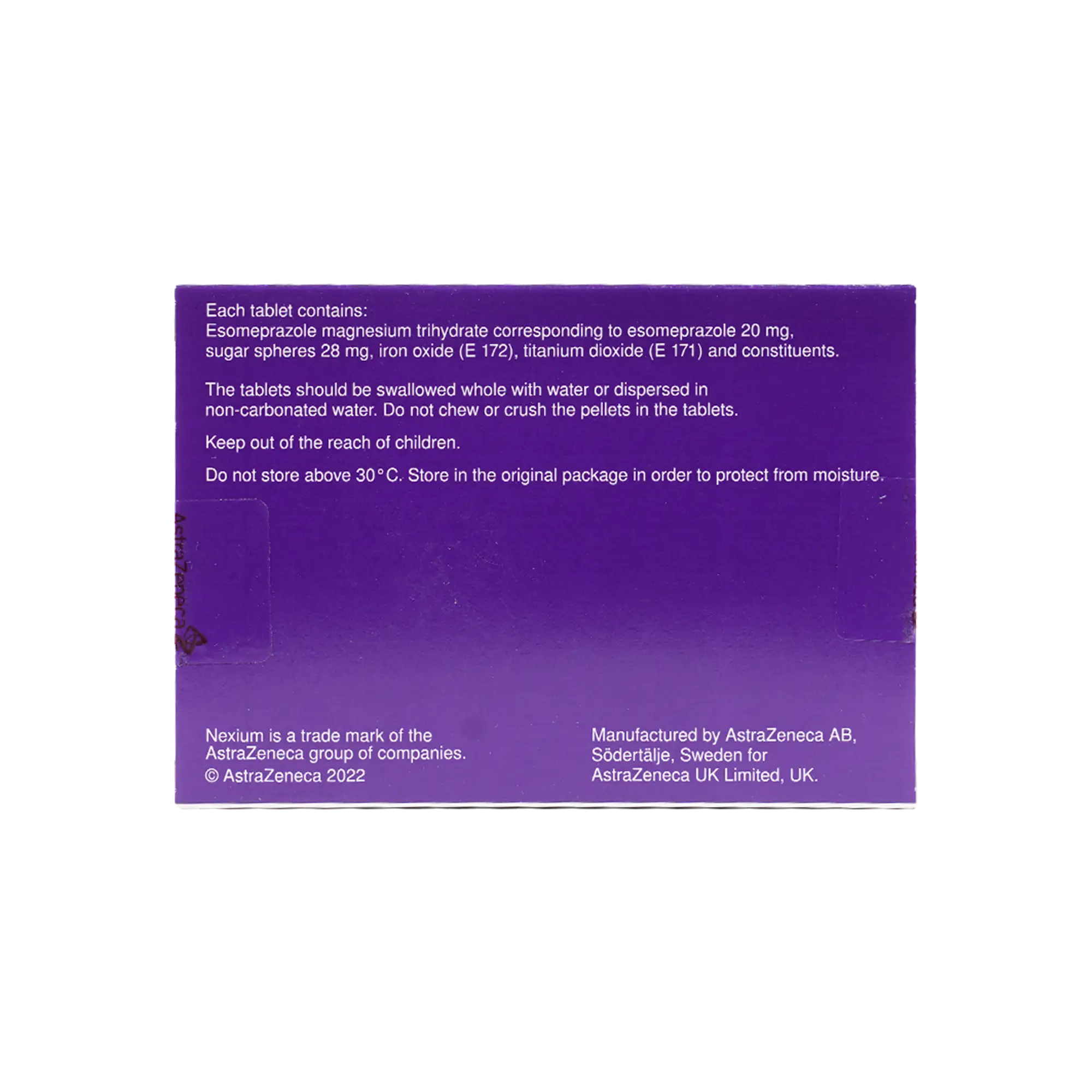 Nexium 20Mg 14Tab
