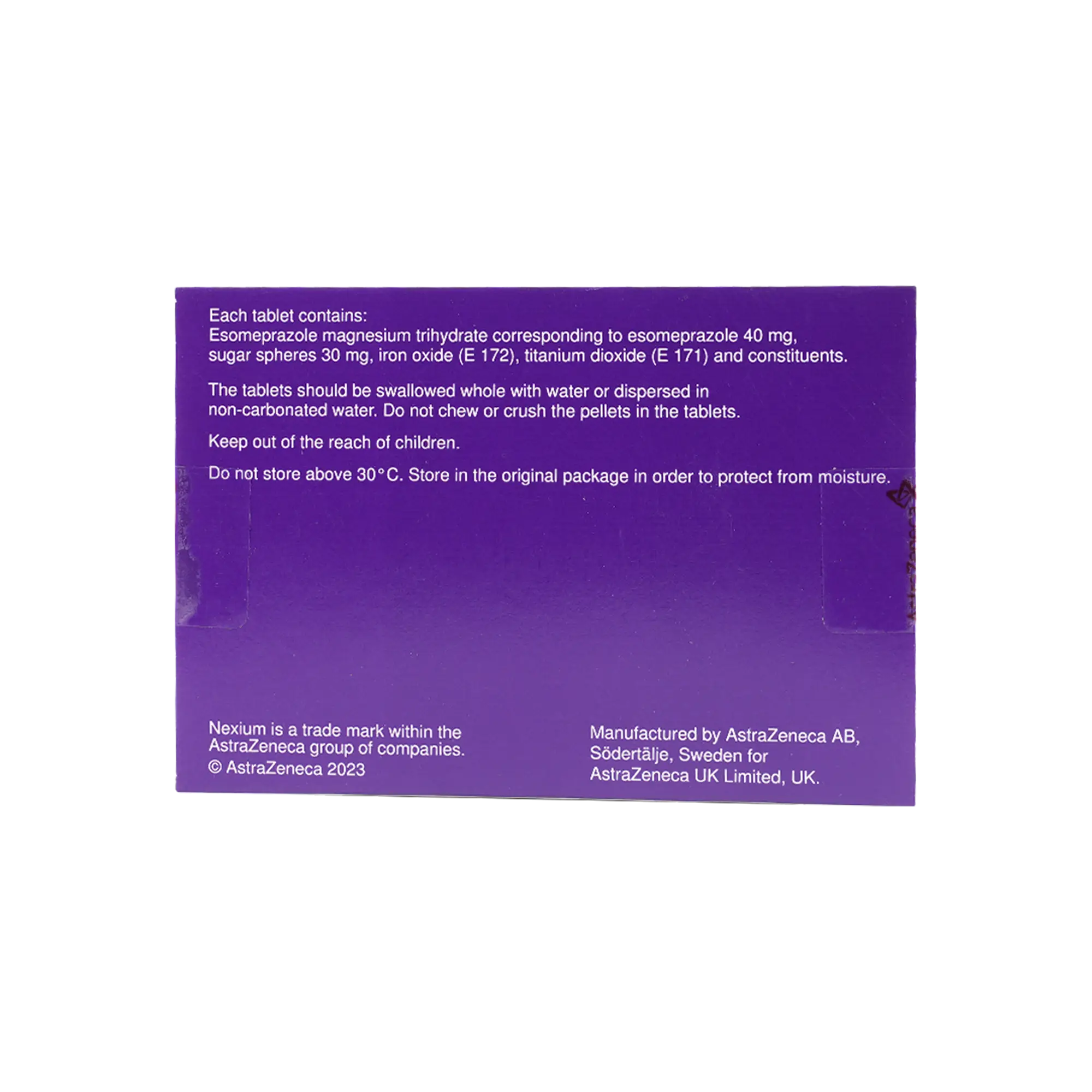 Nexium 40Mg 14 Tab