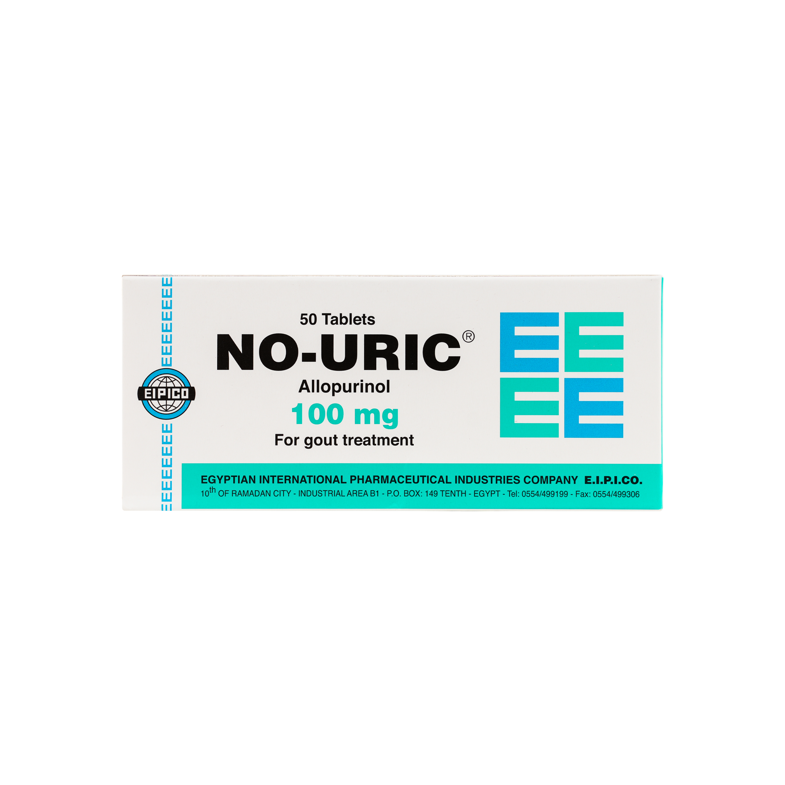 NO-URIC 100MG TABLETS 50 TAB