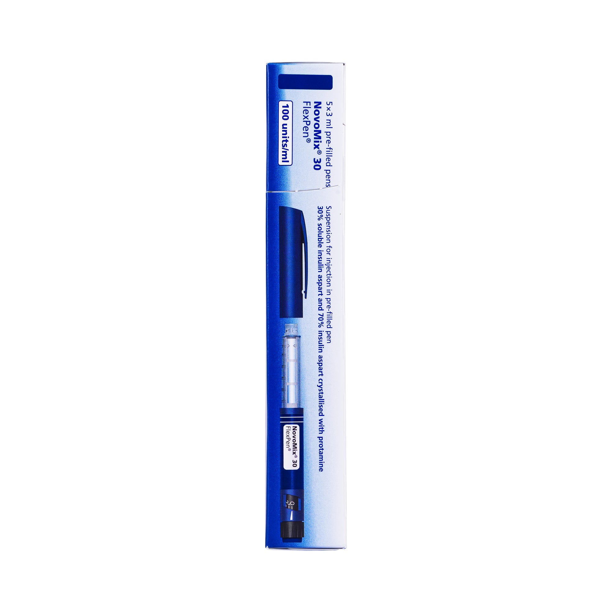 13418-Novomix 30 Flexpen 100Iu/Ml 5Pen 3Ml +3
