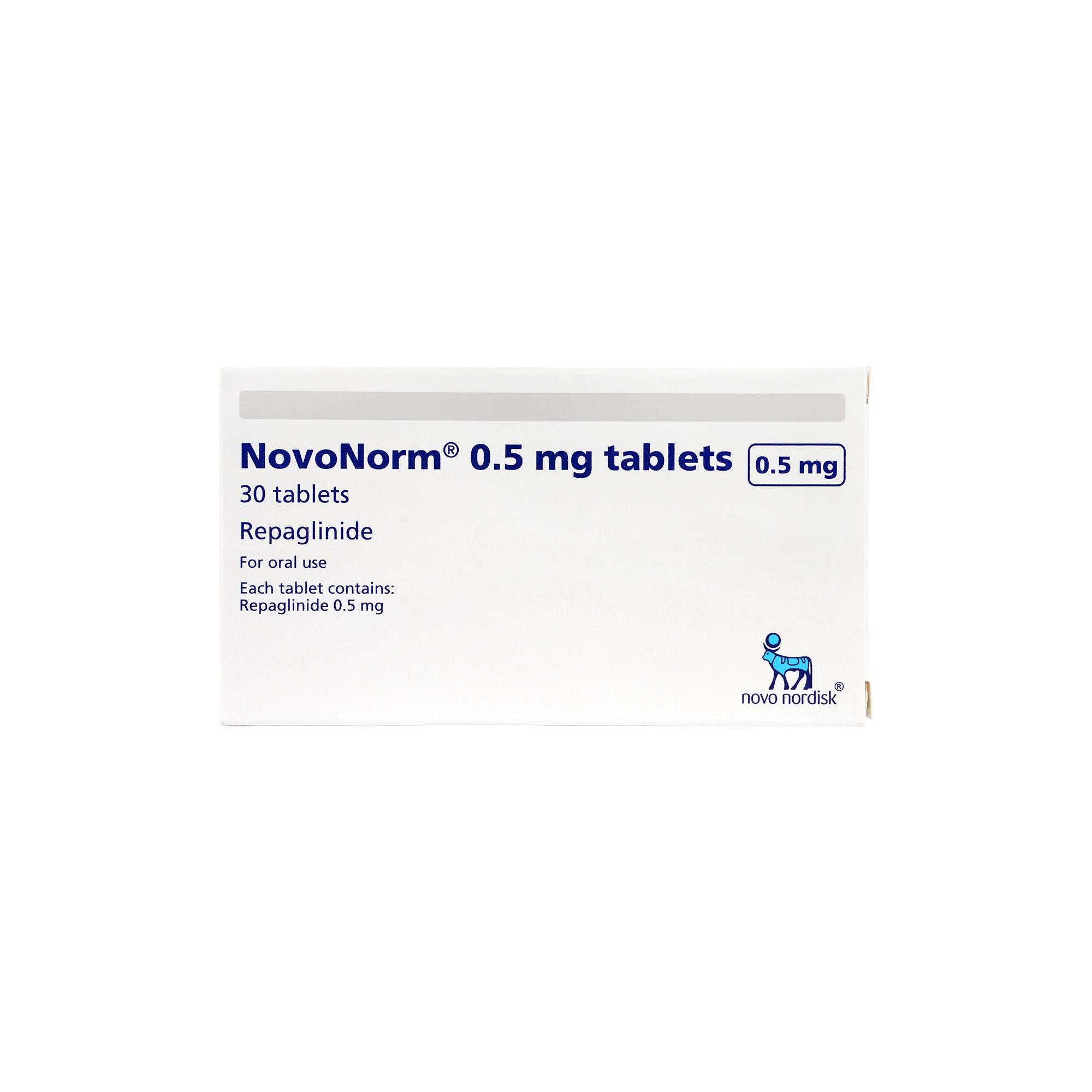 13419-Novonorm 0.5Mg 30  Tablets