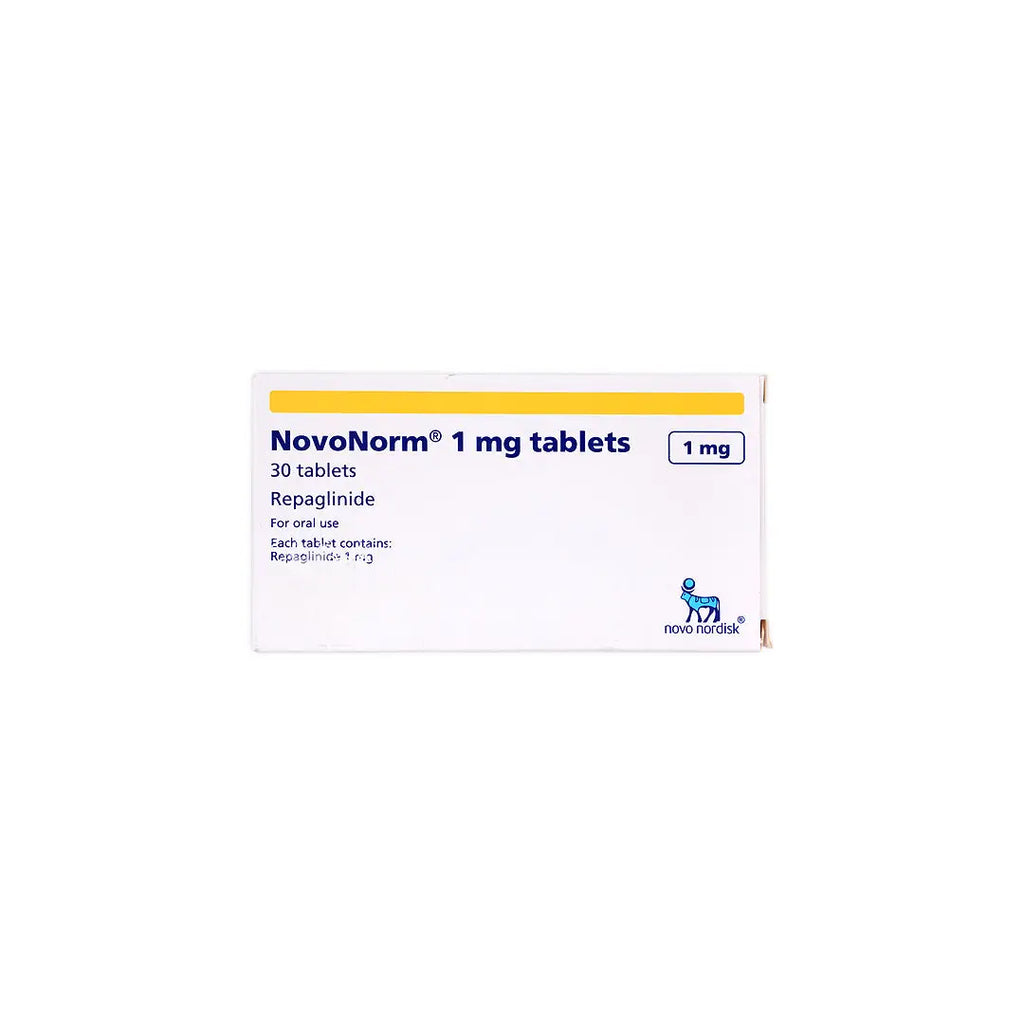 Novonorm 1Mg 30 Tablets