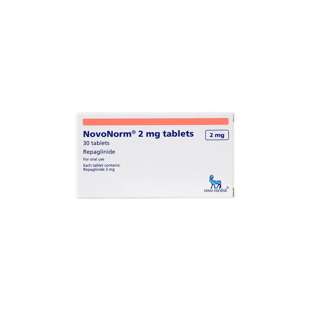 13423-Novonorm 2Mg 30 Tablets