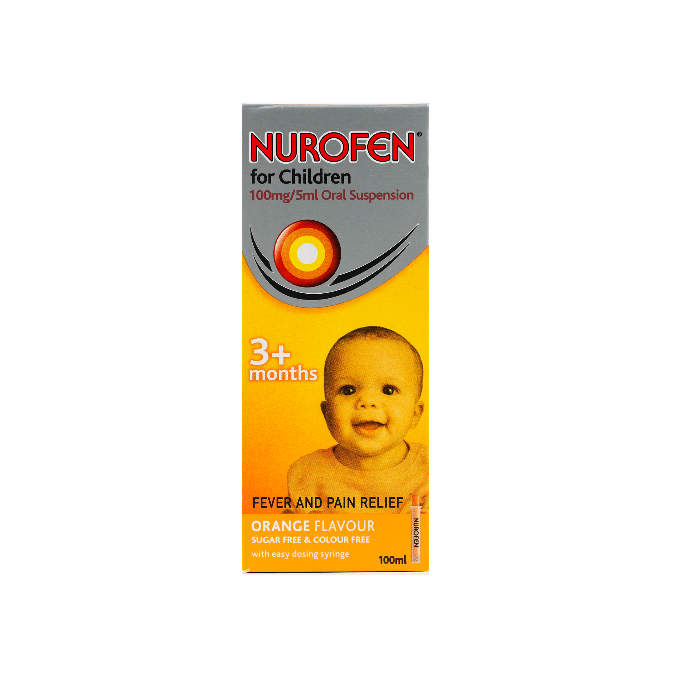 NUROFEN CHILDREN SUSPENSION 100ML