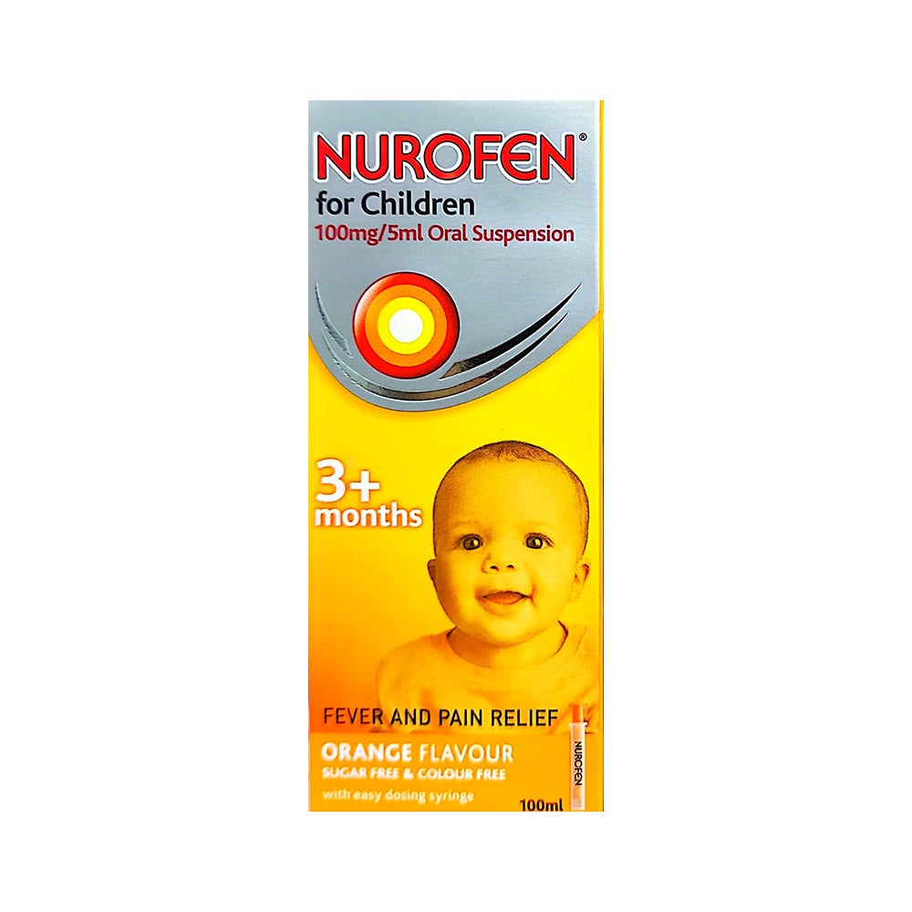 NUROFEN CHILDREN SUSPENSION 100ML