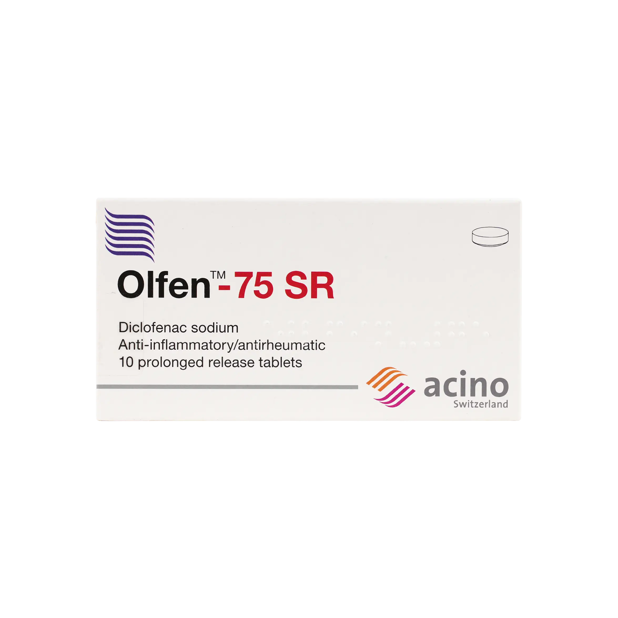 OLFEN 75 MG SR 10 TAB