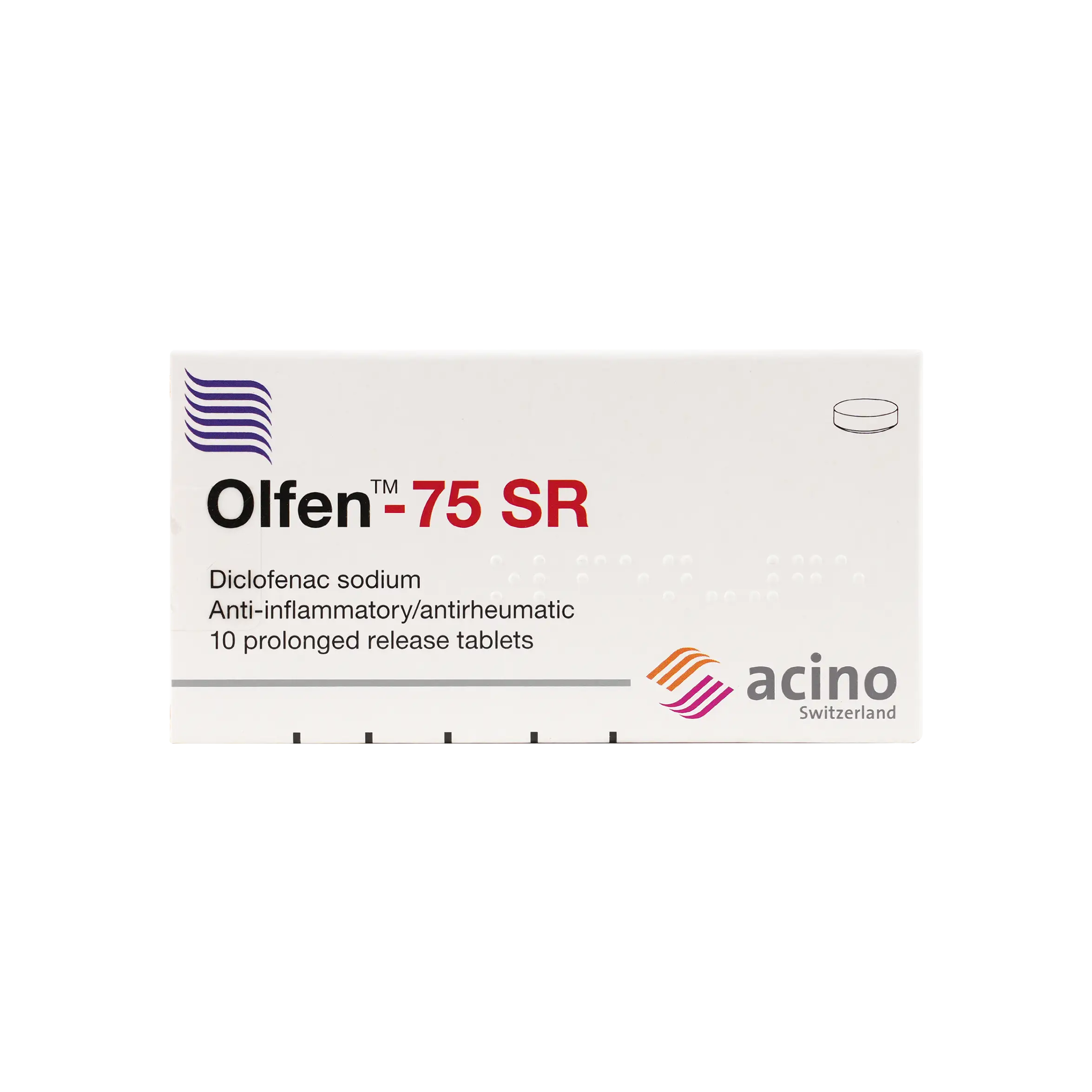 OLFEN 75 MG SR 10 TAB