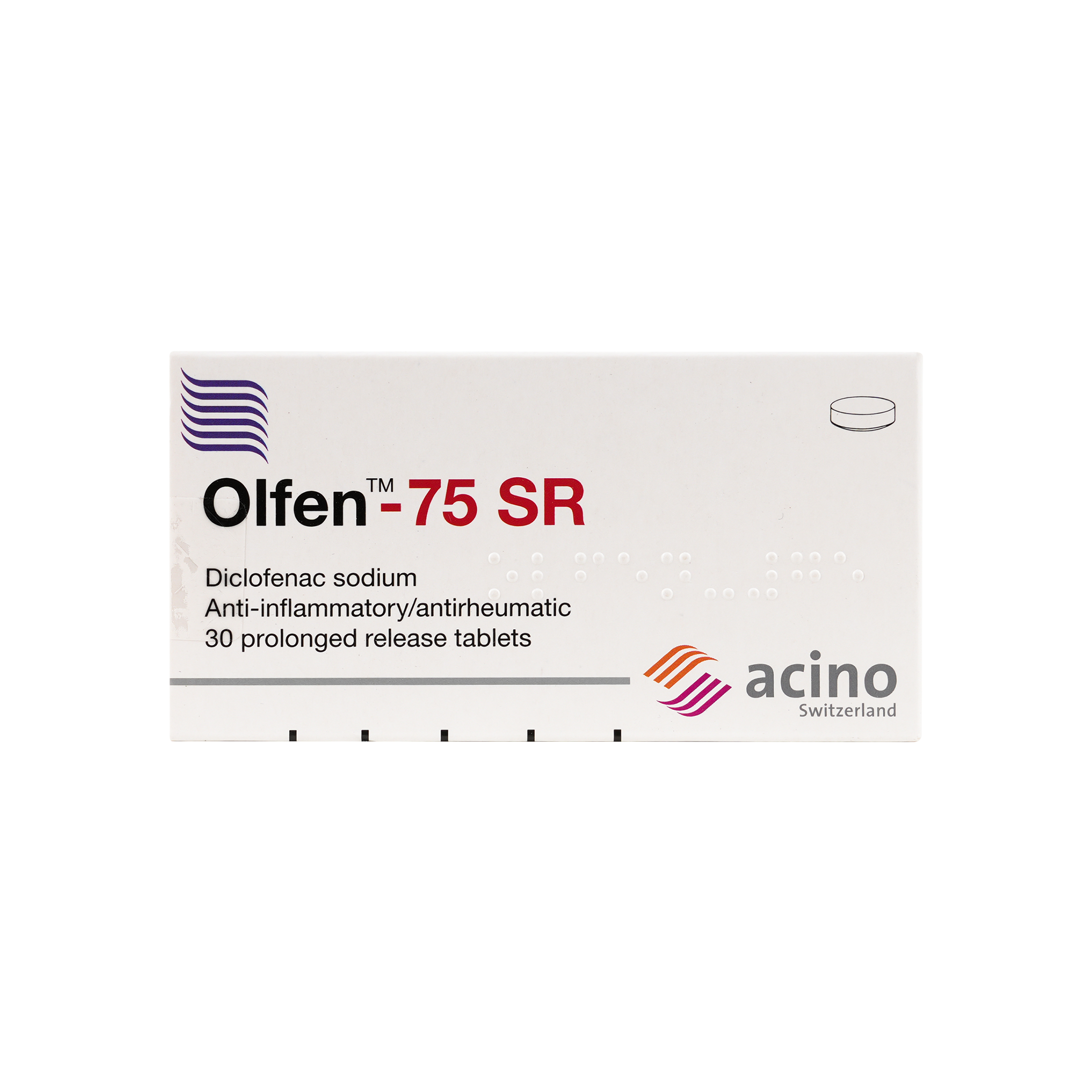 OLFEN 75 MG SR 30 TAB