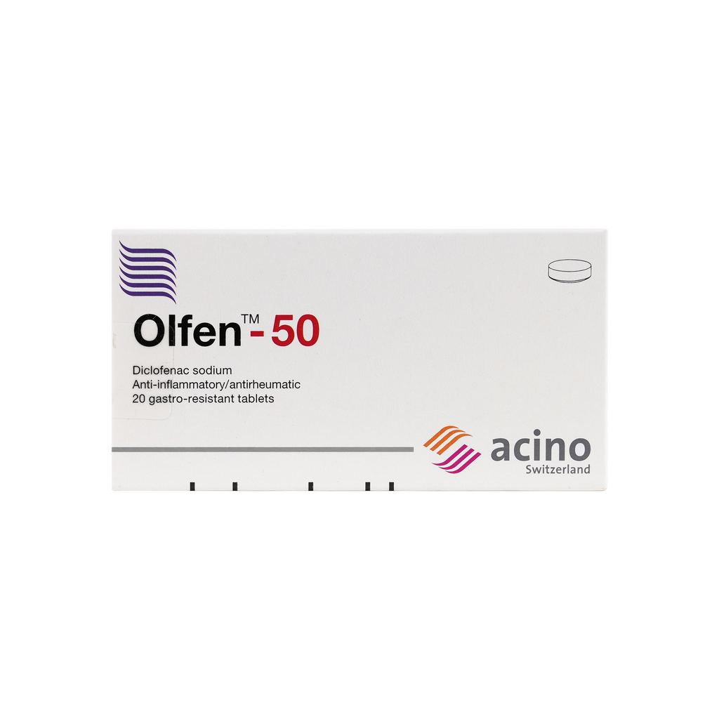 OLFEN 50 MG 20 TAB