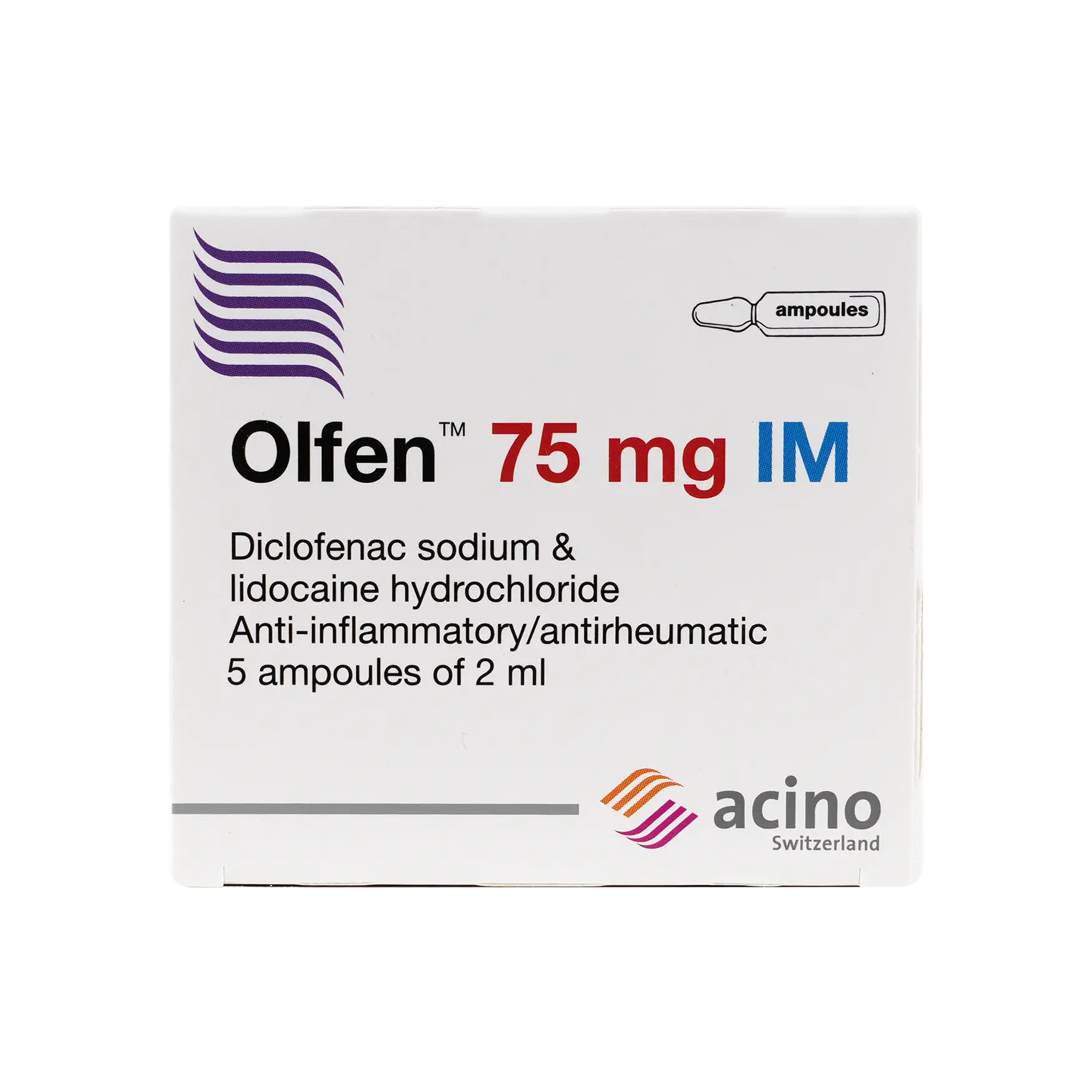 Olfen 75Mg 2Ml 5 Ampoules