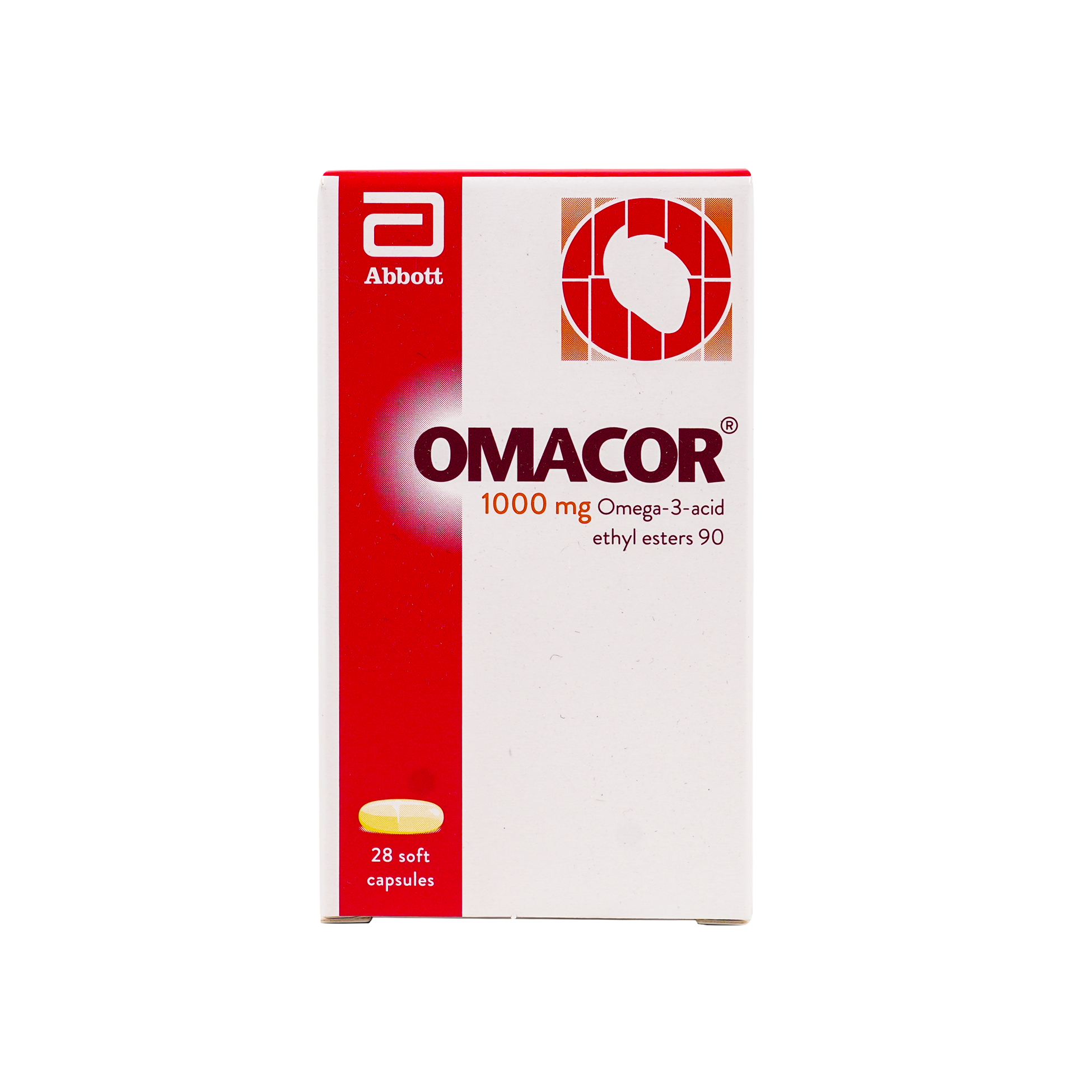 OMACOR 1000MG 28 CAPSULES