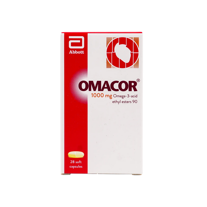 13492-Omacor 1000Mg 28 Capsules +3