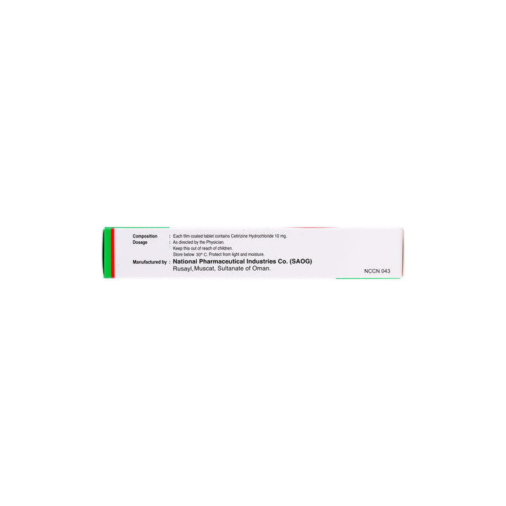 13494-Omcet 10Mg 28  Tablets +2