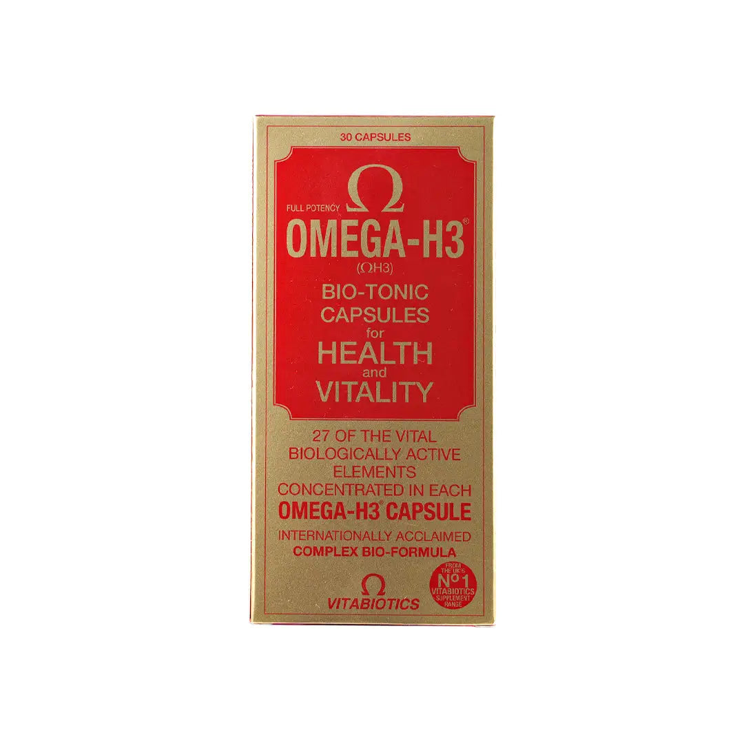 13499-Vitabiotics Omega-H3 30 Cap +3