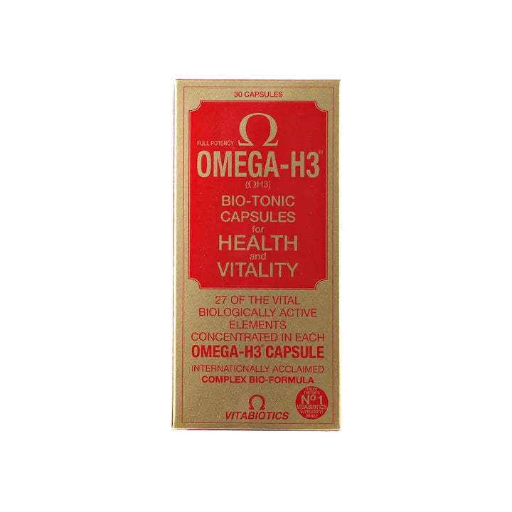 13499-Vitabiotics Omega-H3 30 Cap +3