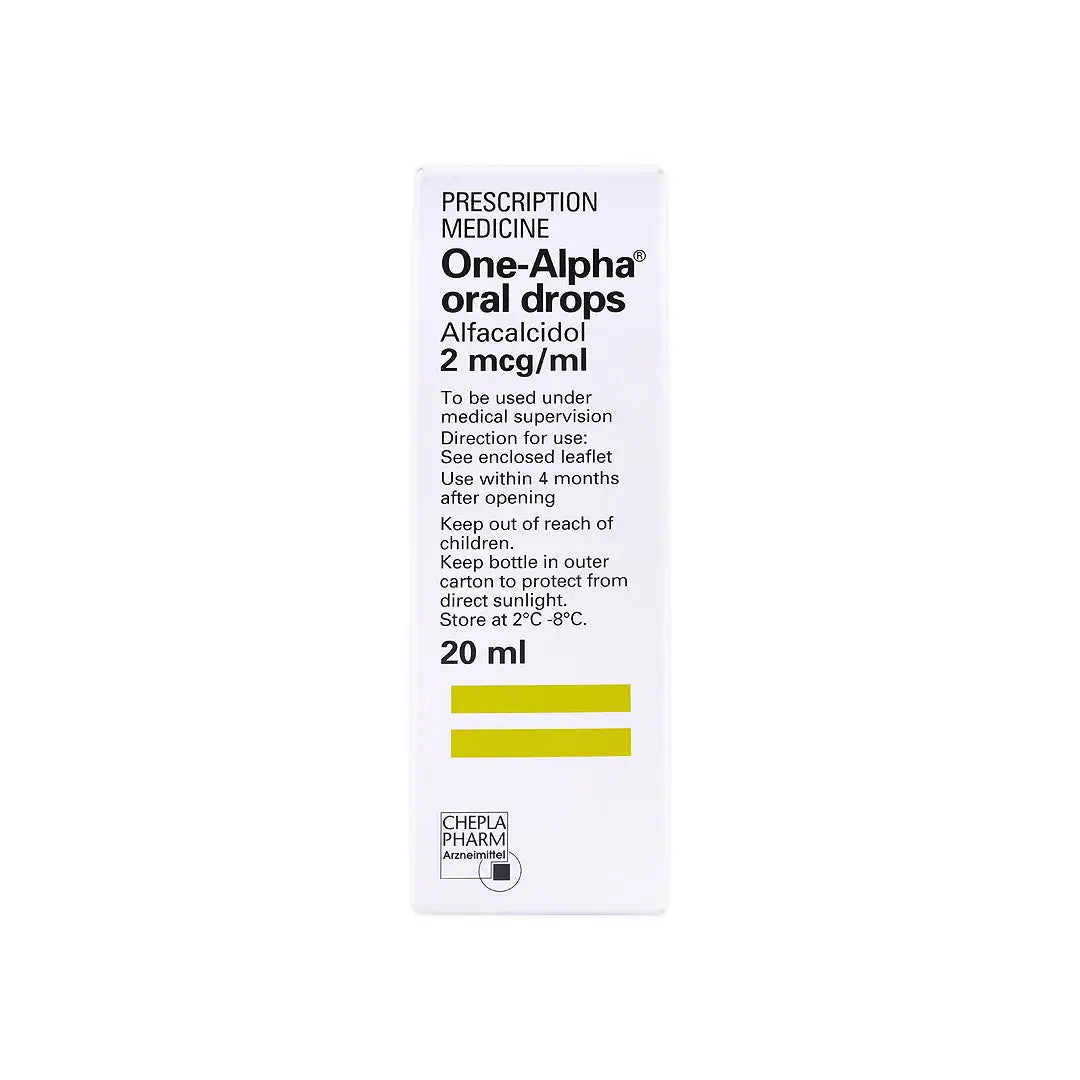 ONE ALPHA 2MCG/ML DROPS 20 ML